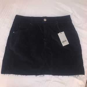 TopShop Velvet Skirt!